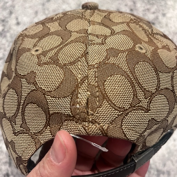 Coach Brown Patterned Hat - Picture 4 of 10